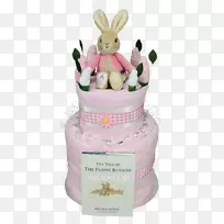 小兔子的故事彼得兔子尿布蛋糕的故事