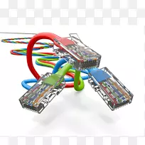 网络电缆结构化布线计算机网络电缆补丁电缆