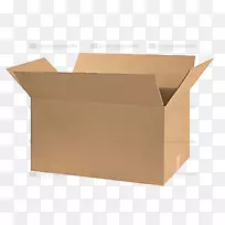 纸板箱、纸包装和标签箱.货物箱