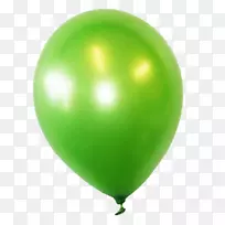 绿气球蓝气球