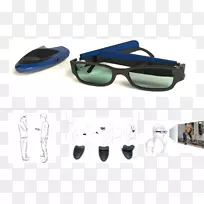 护目镜太阳镜塑料通讯装置