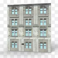 窗口外观属性共管公寓货架-窗口