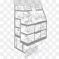 建筑协会建筑学共享房屋SODAM立面建筑