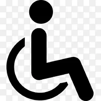 残疾国际无障碍标志残疾泊车许可证标志残疾