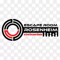 逃逸室Rosenheim Citro n徽标曼弗雷德品牌-在宿舍玩游戏的室友