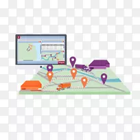 车辆路径问题行程规划器数学优化车队管理软件-道路