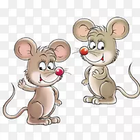 小鼠实验鼠画夹艺术-小鼠