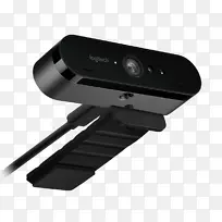 罗技Brio 4k超高清摄像头超高清电视罗技4k专业网络摄像头
