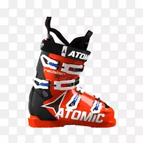 滑雪靴原子红色x(2017/2018)滑雪绑定原子红G9原子雪橇-360度