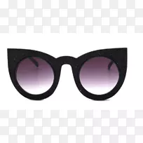 太阳镜戴时尚猫眼眼镜太阳镜