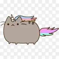 我是猫男高音-独角兽卡通