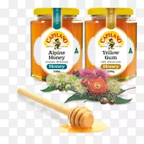 蜂蜜风味天然食品调味品蜜蜂采集蜂蜜