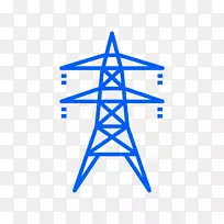 输电塔架空电力线公用极电力传输家庭服务
