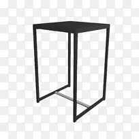 桌子白色家具吧凳子黑色桌子