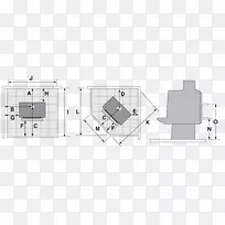 建筑平面图家具图案.烟囱图