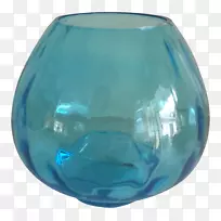花瓶玻璃塑料绿松石花瓶