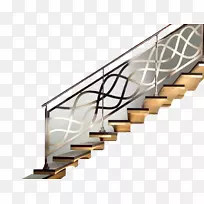 扶手楼梯不锈钢护栏钢梁
