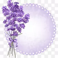 薰衣草桌面壁纸花夹艺术-花