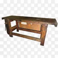 工作台家具接合木桌