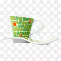 咖啡杯vaše e dedra塑料陶瓷杯