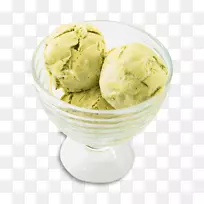 冰开心果冰淇淋冰糕-冰茶