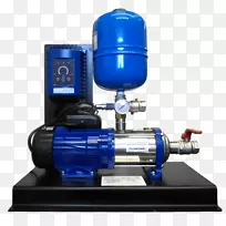 增压泵供水网络.水