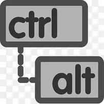 计算机键盘控制.ALT-删除控制键Alt键盘快捷键.计算机