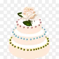 婚礼蛋糕，皇家糖霜，糖霜和糖霜饼干-婚礼蛋糕