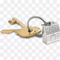 钥匙空白屋锁房地产钥匙