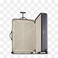 里莫瓦萨尔萨航空超光速舱多轮行李箱礼品盒-打开行李箱