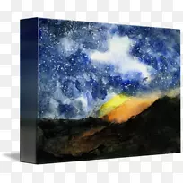 地球/m/02j71粉刷桌面壁纸-星夜