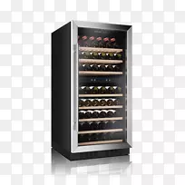 冰箱，葡萄酒冷却器，酒窖，酒瓶