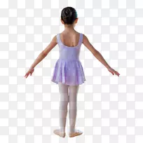 图图芭蕾舞衣与单排肩部芭蕾