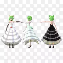 超级服装-Hatsune Miku-服装模特儿