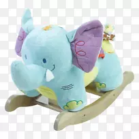 毛绒动物&可爱的玩具大象