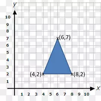 三角形点区域坐标系-三角形
