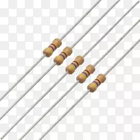 电阻欧姆电子色码电子电阻和电导电阻器