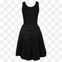 20世纪50年代小黑裙时尚旧式服装-连衣裙