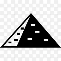 埃及金字塔古埃及计算机图标纪念碑-埃及金字塔