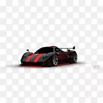 模型车汽车设计运动原型超级跑车-帕加尼·华拉(Pagani Huayra)