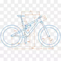 自行车框架自行车车轮混合自行车/m/02csf-几何