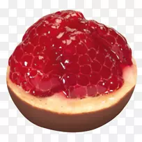 草莓冷冻甜点-草莓