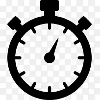 秒表计时器电脑图标时钟剪辑艺术钟