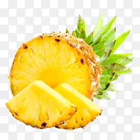 菠萝汁墨西哥可乐水果沙拉食品-菠萝
