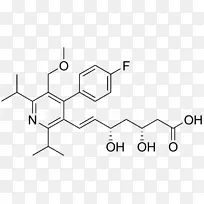 西伐他汀药物HMG-CoA还原酶胆固醇
