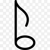 第八音符乐谱休息音符