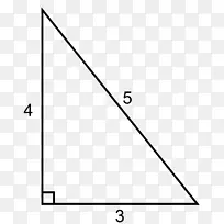 直角三角毕达哥拉斯定理数学-三角形