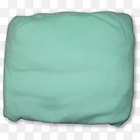 绿色绿松石枕头长方形枕头