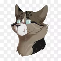 胡须猫鼻子卡通猫