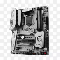 卡比湖LGA 1151 MSI z 270 mPower游戏钛MSI h 270游戏亲碳主板-电脑